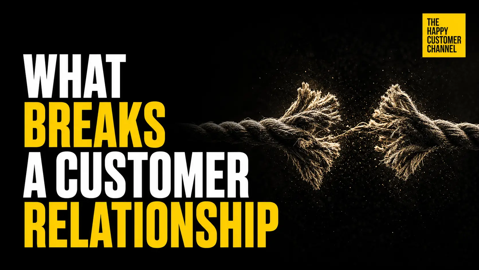 Customer Relationship Management Breaks Before Churn