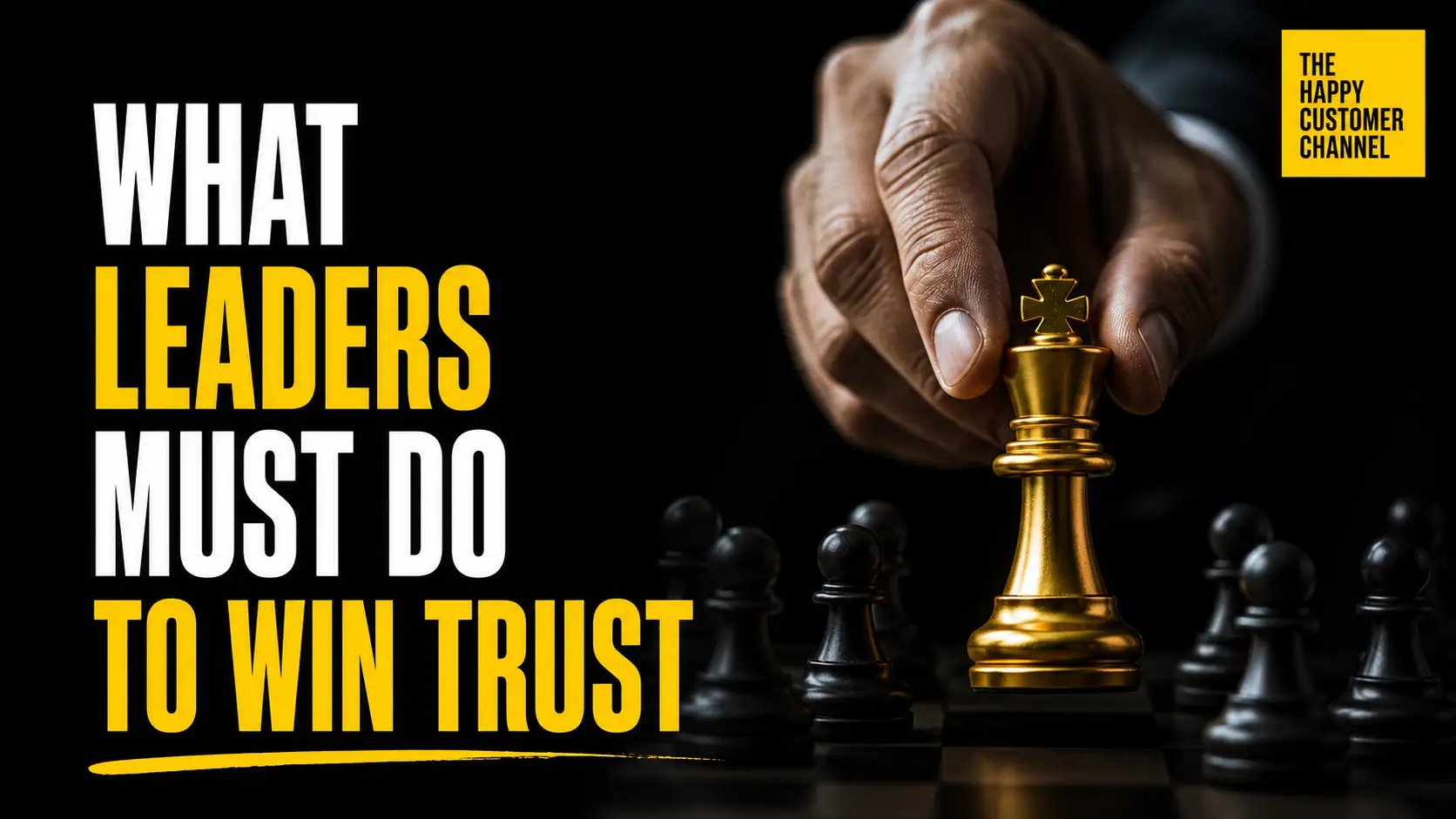 Leadership Trust Building Isn’t a Speech