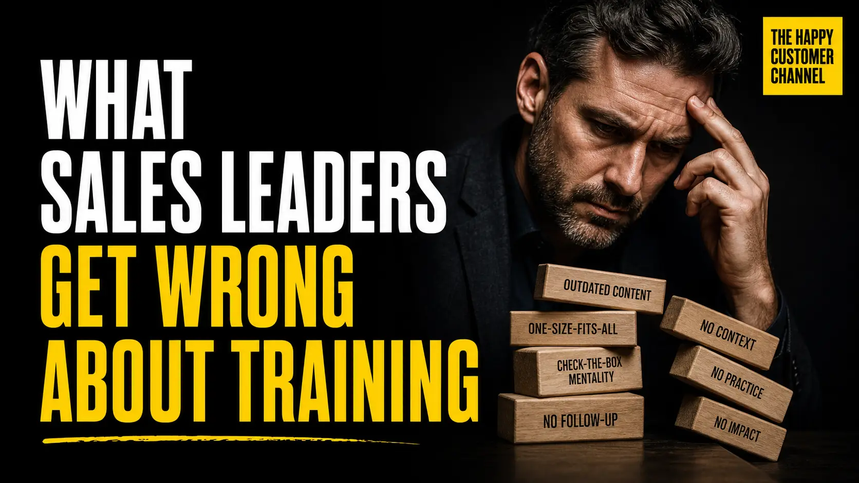 Sales Training Effectiveness Is a Leadership Problem