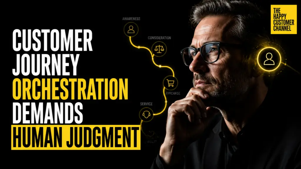 customer journey orchestration - Customer Journey Orchestration Demands Human Judgment