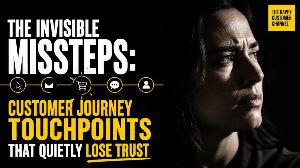 customer journey touchpoints - The Invisible Missteps: Customer Journey Touchpoints That Quietly Lose Trust