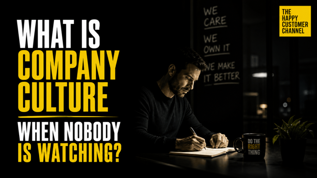 what is company culture - What Is Company Culture When Nobody Is Watching?